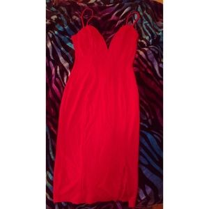 Red BodyCon dress